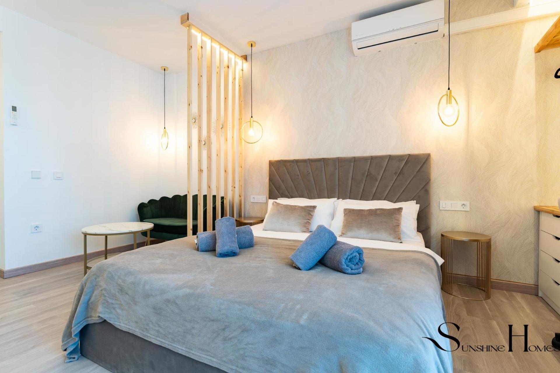 Seaview Beachfront Studio With Aqua Park & Balcony Benalmádena Exterior foto
